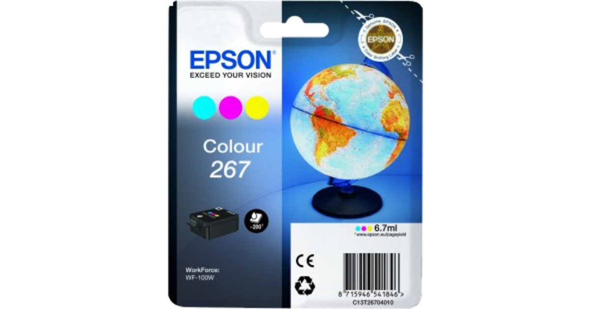 Epson Tinte 3farbig C13T26704010