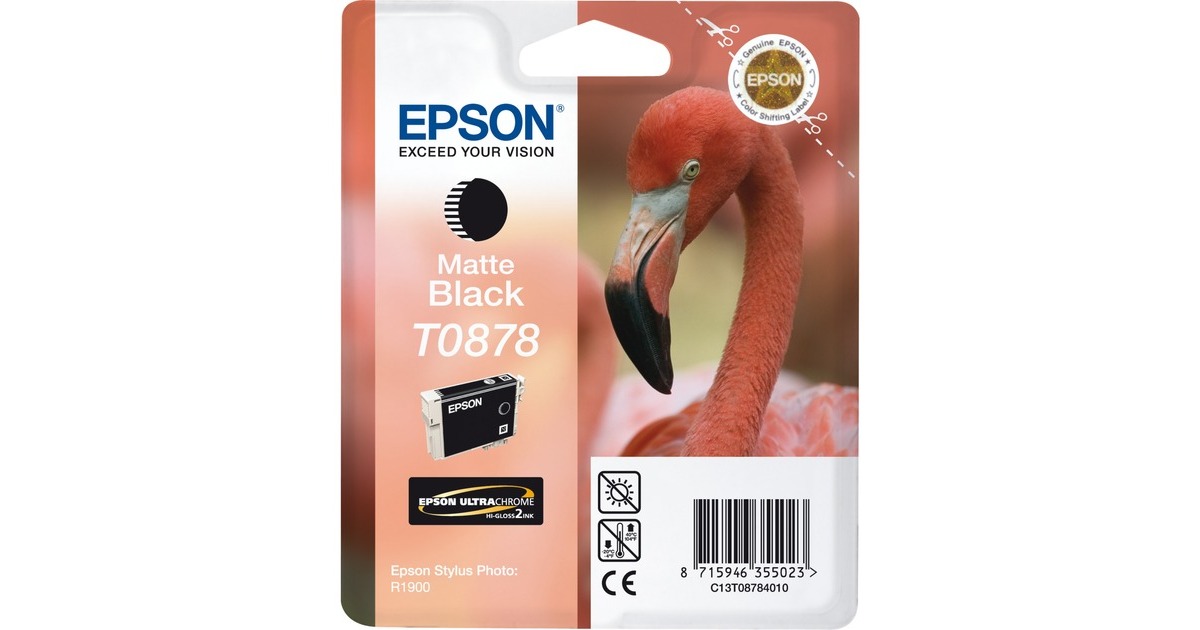 Epson Tinte Hell-Schwarz T08784010(Foto Tinte, Retail)