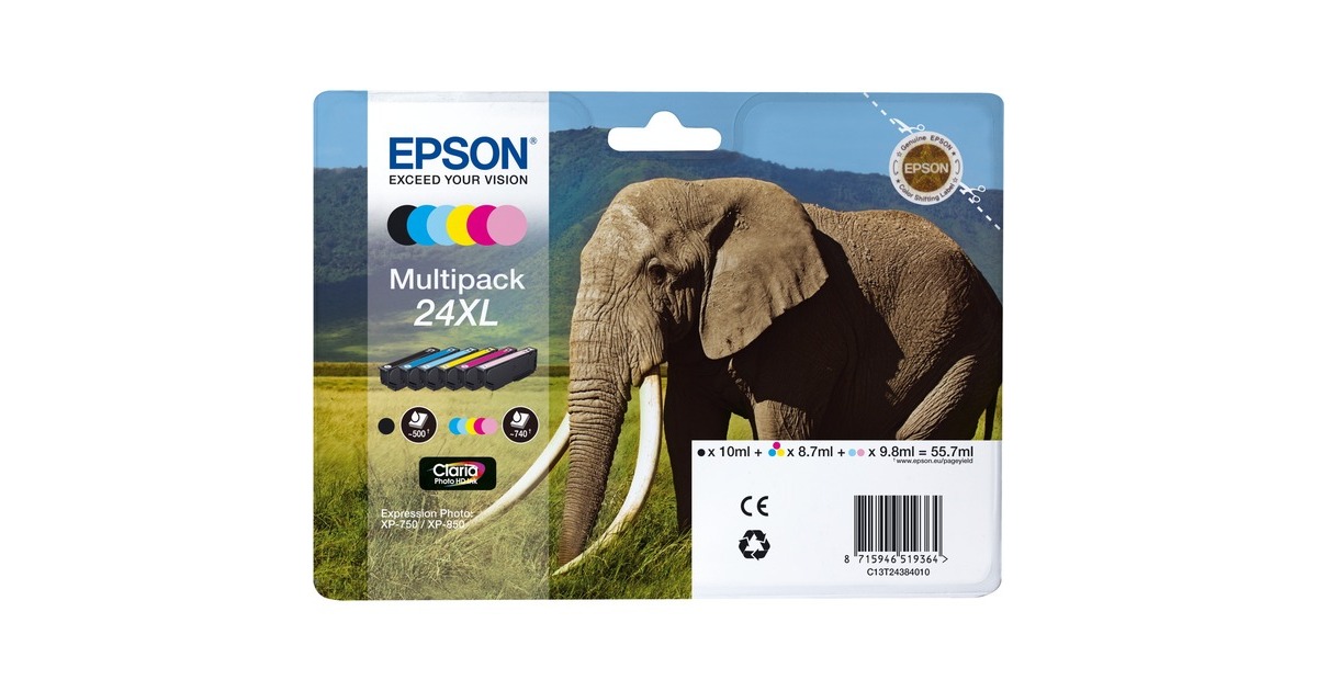 Epson Tinte Multipack 24XL (C13T24384010)