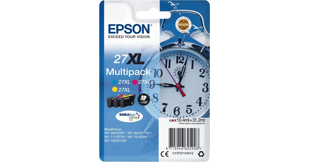 Epson Tinte Multipack 27XL (C13T27154012)(DURABrite Ultra)