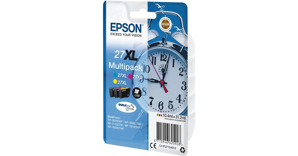 Epson Tinte Multipack 27XL (C13T27154012)(DURABrite Ultra)
