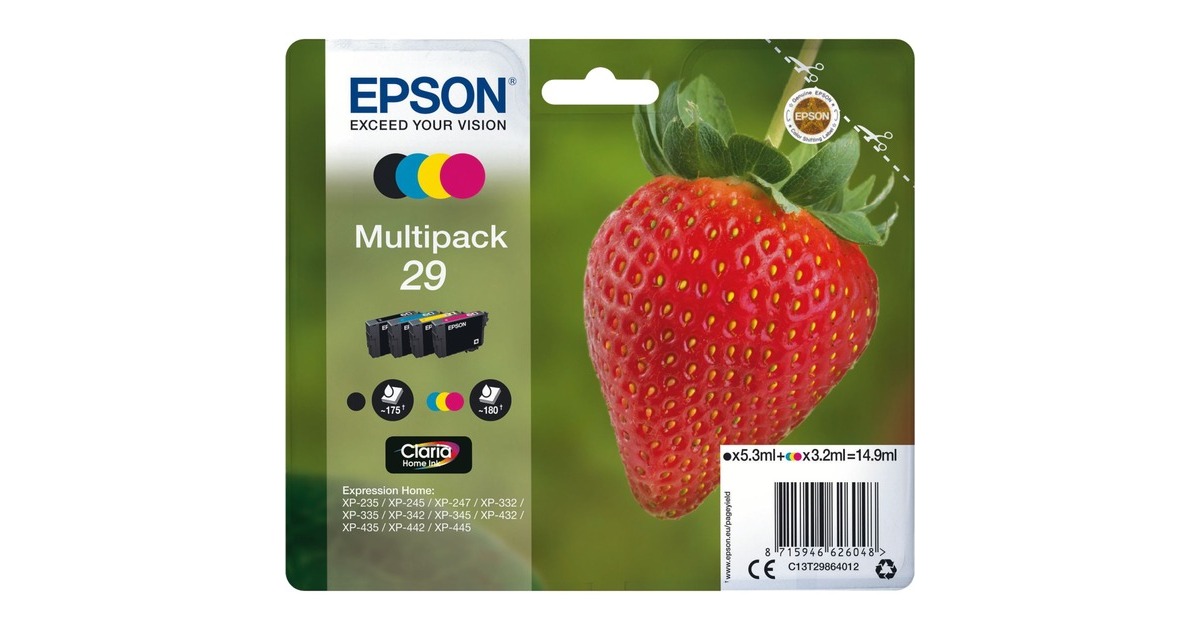 Epson Tinte Multipack 29 (C13T29864012)(Claria Home)