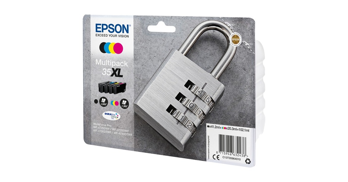 Epson Tinte Multipack 35XL (C13T35964010)(DURABrite Ultra)