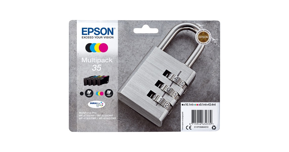 Epson Tinte Multipack 35 (C13T35864010)(DURABrite Ultra)