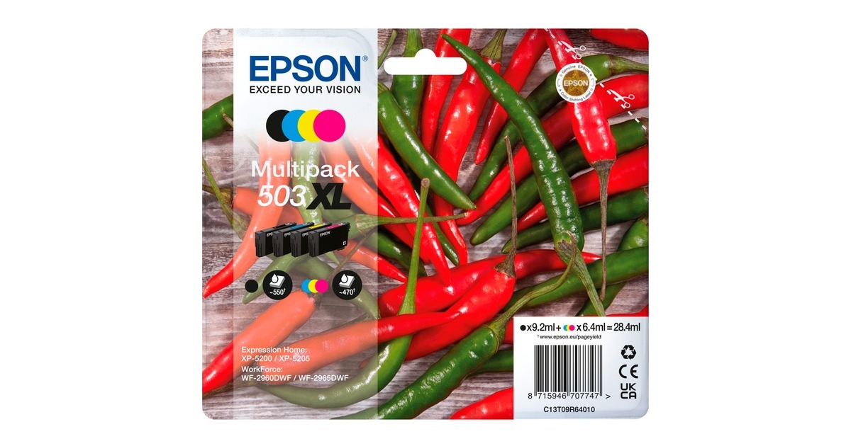 Epson Tinte Multipack 503XL (C13T09R64010)