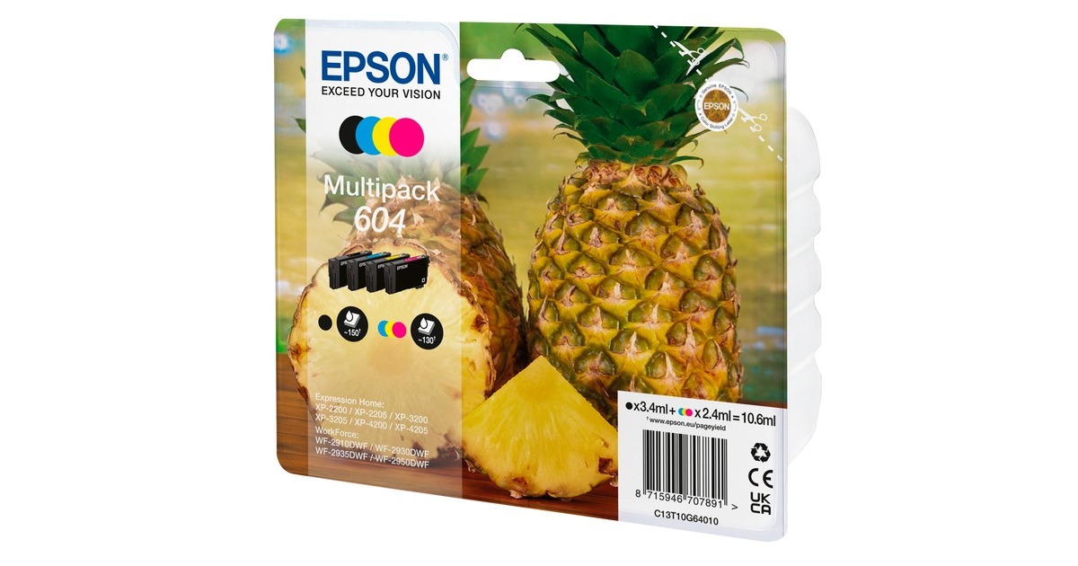 Epson Tinte Multipack 604 (C13T10G64010)