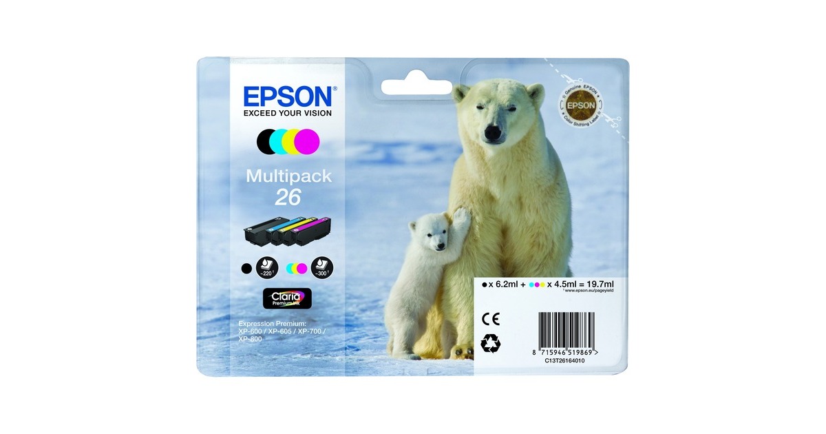 Epson Tinte Multipack C13T26164010(Retail)