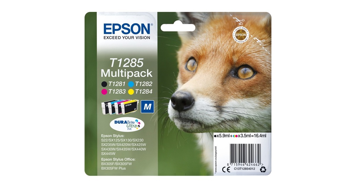 Epson Tinte Multipack T1285 (C13T12854012)(DURABrite)