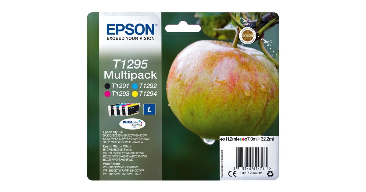 Epson Tinte Multipack T1295 (C13T12954012)(DURABrite)