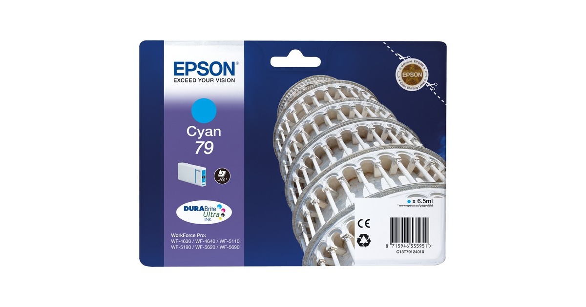 Epson Tinte cyan 79 C13T79124010