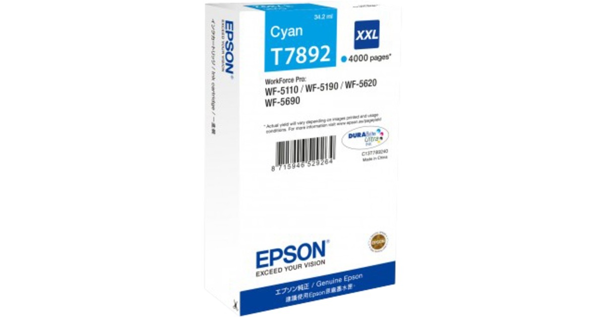 Epson Tinte cyan C13T789240