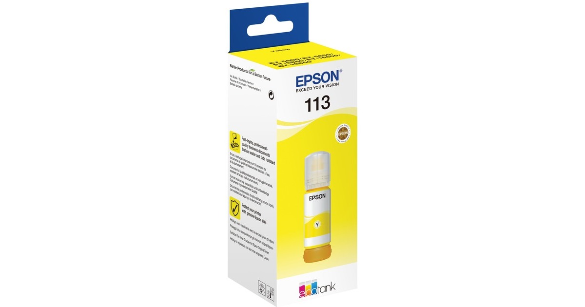 Epson Tinte gelb 113 EcoTank (C13T06B140)