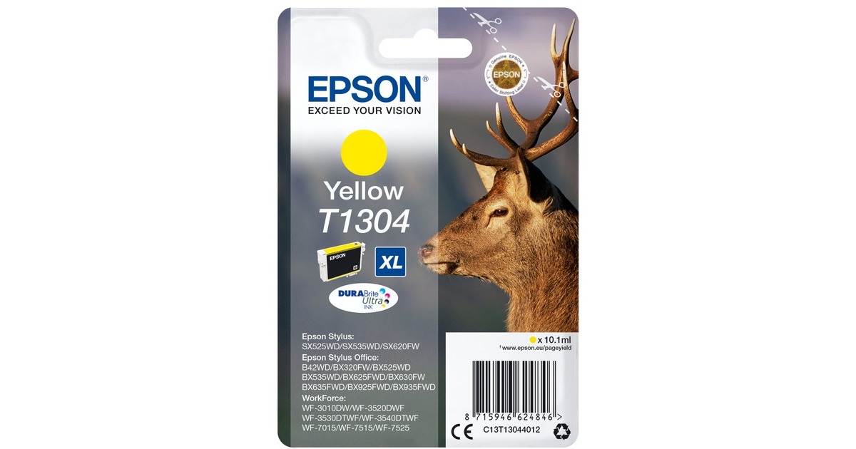 Epson Tinte gelb 1304XL (C13T13044012)(DURABrite)