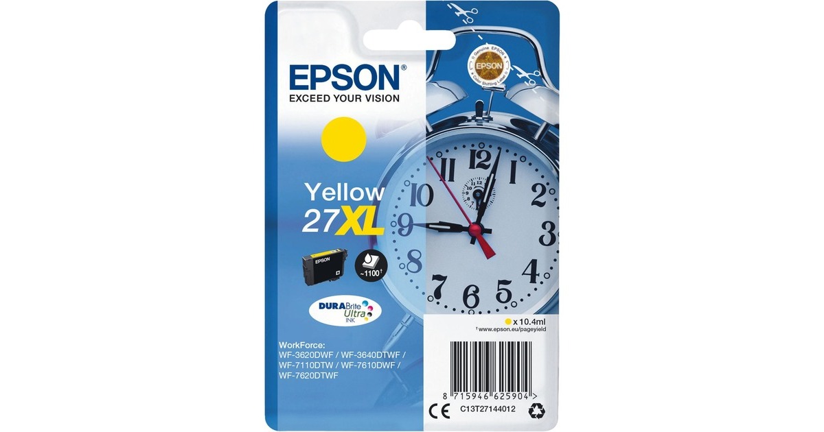 Epson Tinte gelb 27XL (C13T27144012)(DURABrite Ultra)