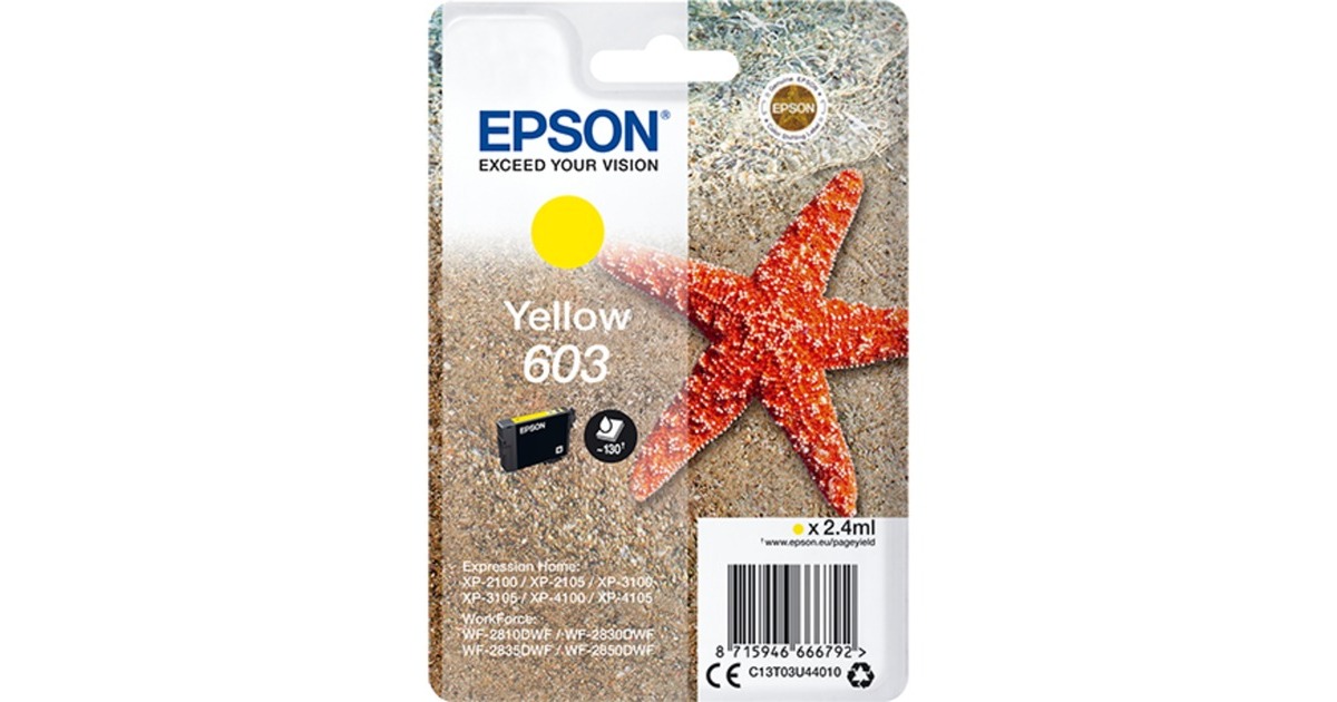 Epson Tinte gelb 603 (C13T03U44010)