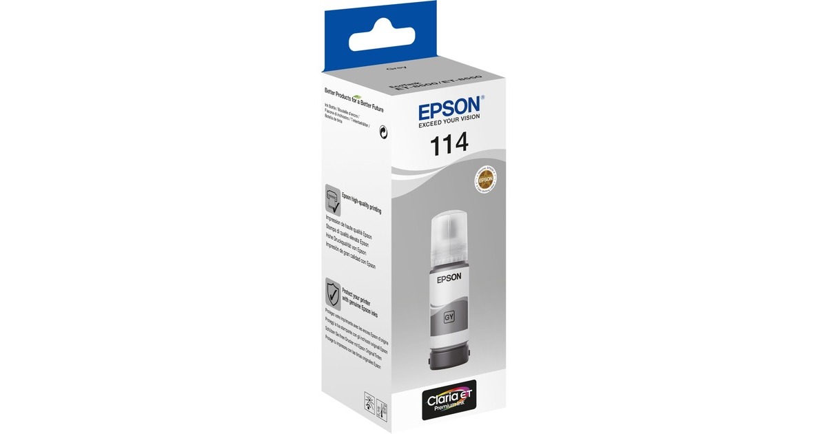 Epson Tinte grau 114 EcoTank (C13T07B540)