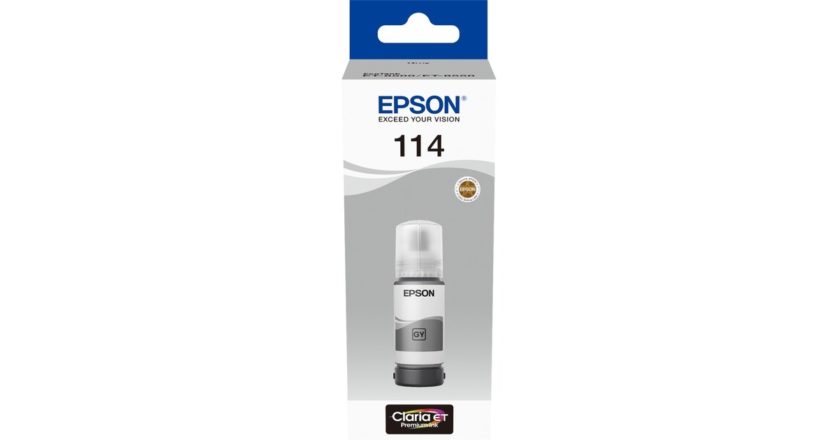 Epson Tinte grau 114 EcoTank (C13T07B540)