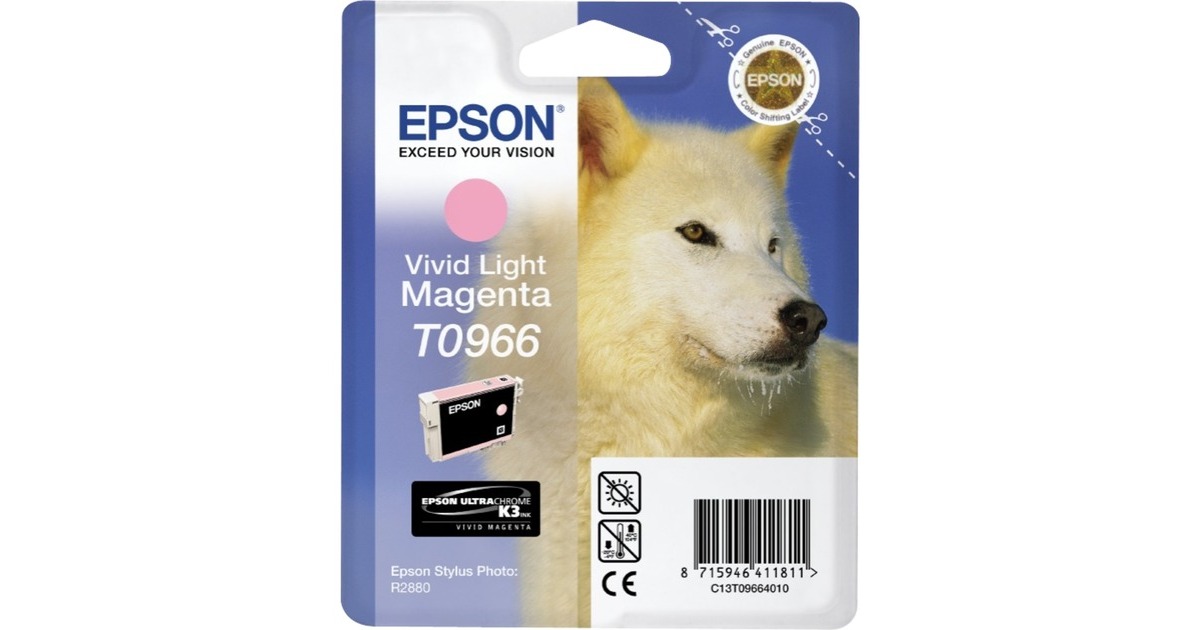 Epson Tinte hell-magenta T0966(Retail)