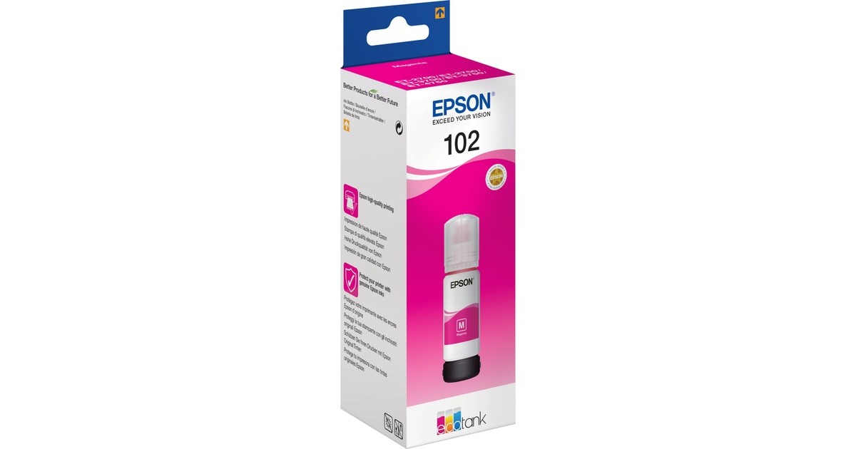 Epson Tinte magenta 102 Eco Tank (C13T03R340)