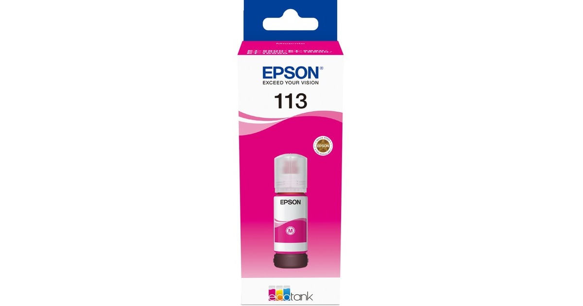 Epson Tinte magenta 113 EcoTank (C13T06B340)
