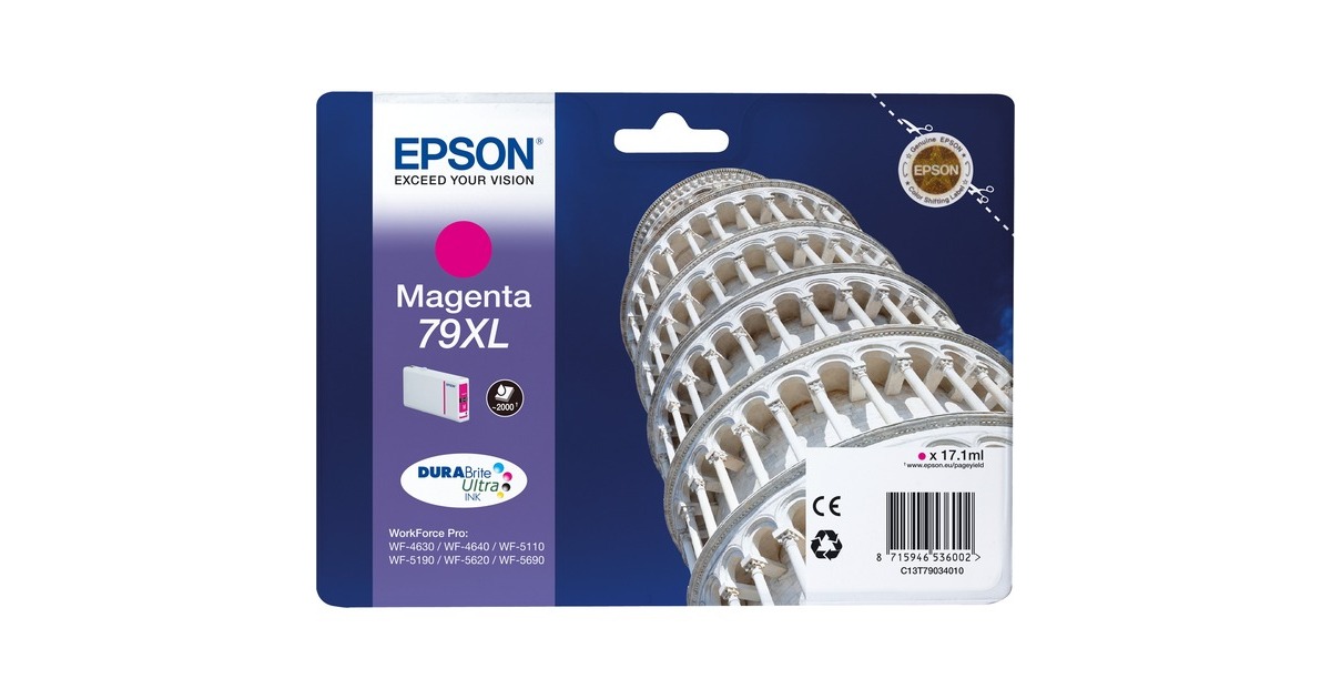 Epson Tinte magenta 79XL C13T79034010