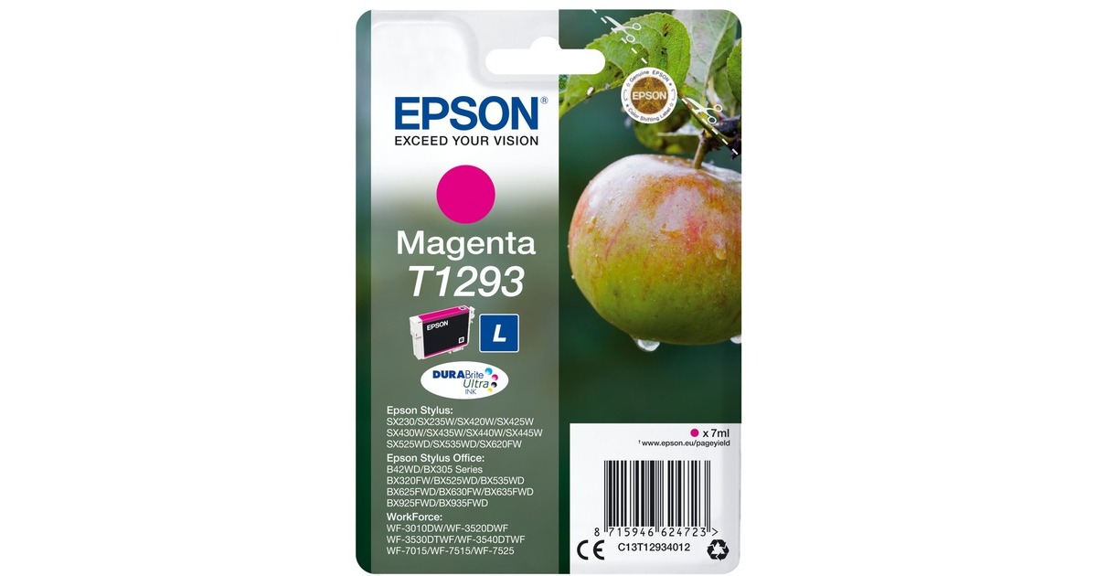 Epson Tinte magenta T1293 (C13T12934012)(DURABrite)