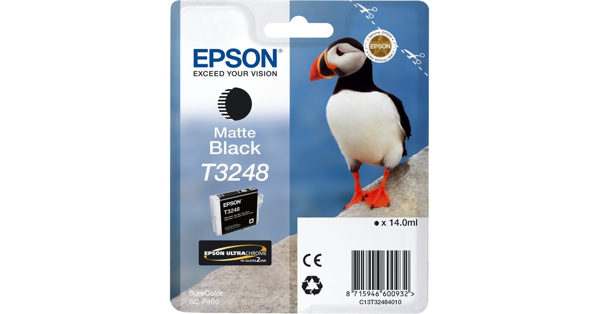 Epson Tinte mattschwarz C13T32484010(T3248) Epson Tinte mattschwarz C13T32484010(T3248)