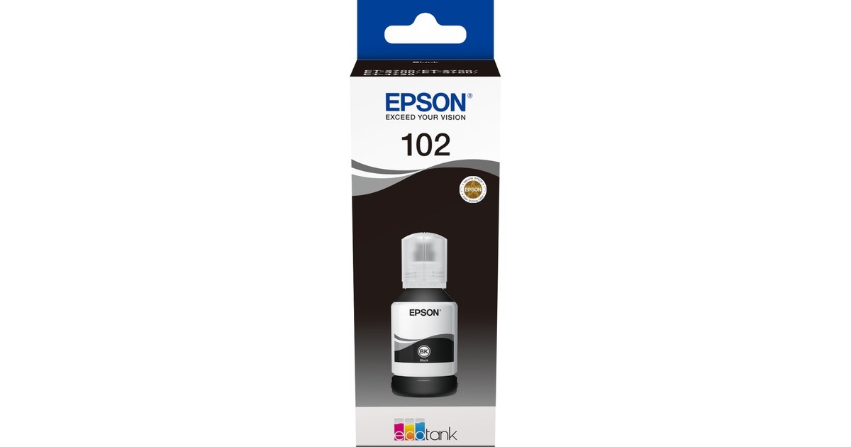 Epson Tinte schwarz 102 EcoTank (C13T03R140)