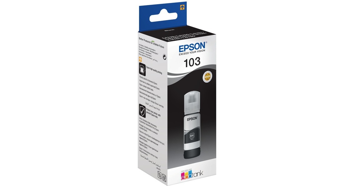 Epson Tinte schwarz 103 EcoTank (C13T00S14A10)