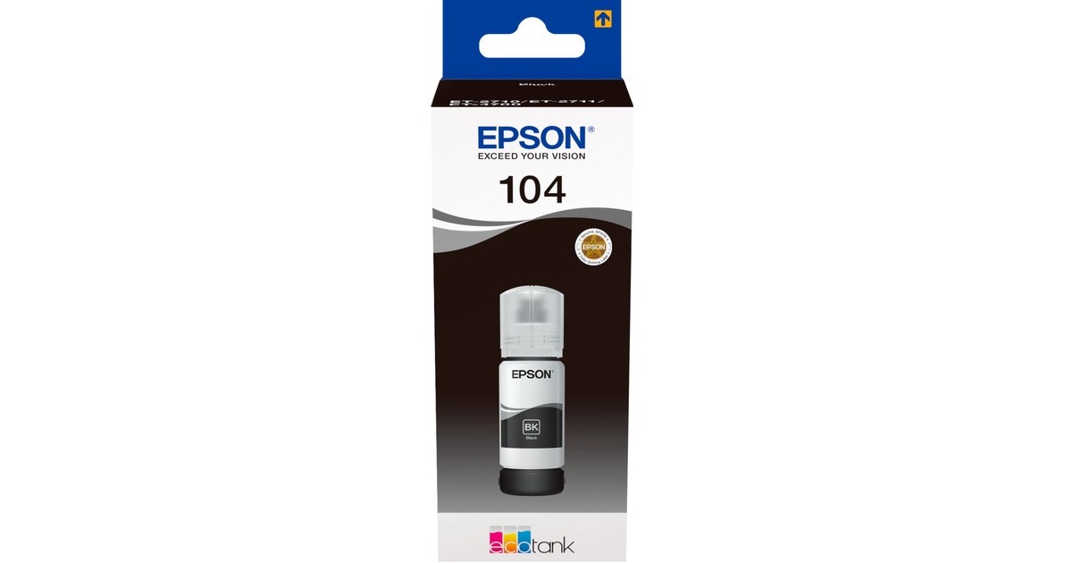 Epson Tinte schwarz 104 EcoTank (C13T00P140)