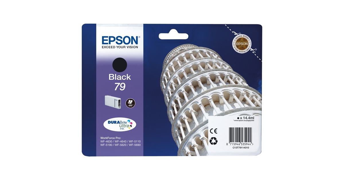 Epson Tinte schwarz 79 C13T79114010