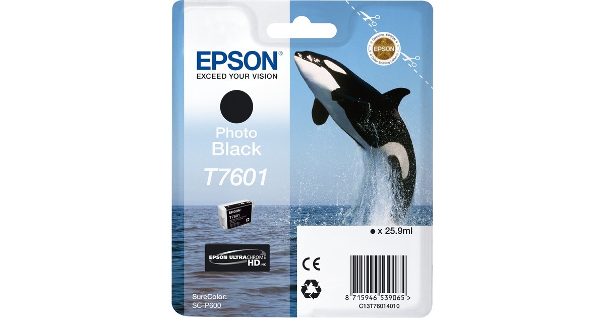 Epson Tinte schwarz C13T76014010