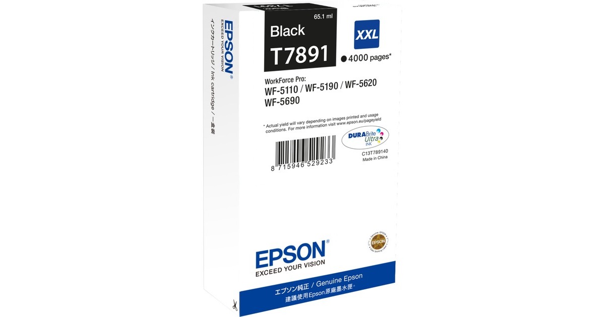 Epson Tinte schwarz C13T789140