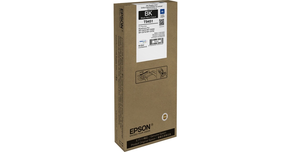Epson Tinte schwarz XL C13T945140