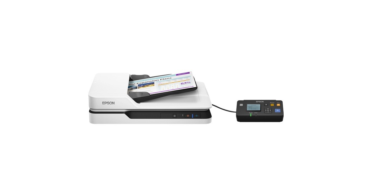 Epson WorkForce DS-1630, Flachbettscanner(grau/schwarz)