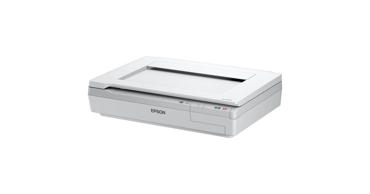 Epson WorkForce DS-50000, Flachbettscanner(weiß/grau, USB)