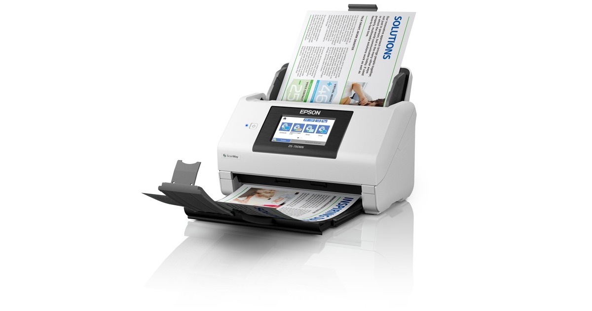Epson WorkForce DS-790WN, Einzugsscanner(grau, USB, LAN, WLAN)