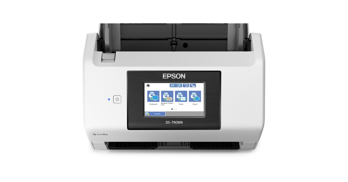 Epson WorkForce DS-790WN, Einzugsscanner(grau, USB, LAN, WLAN)
