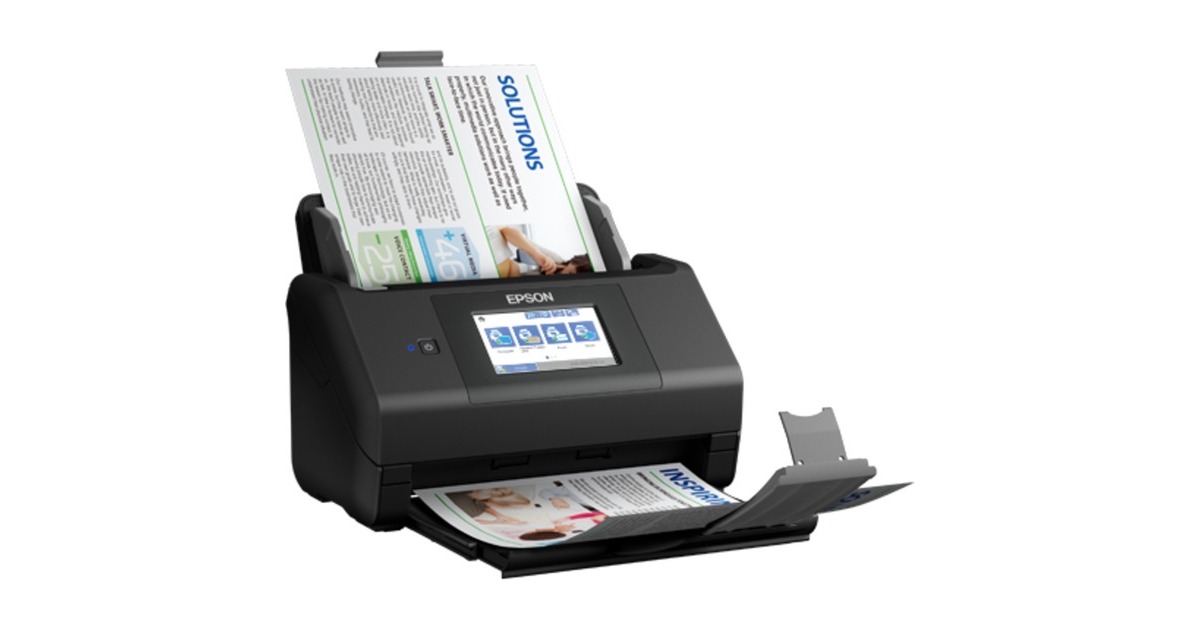 Epson WorkForce ES-580W, Einzugsscanner(schwarz)