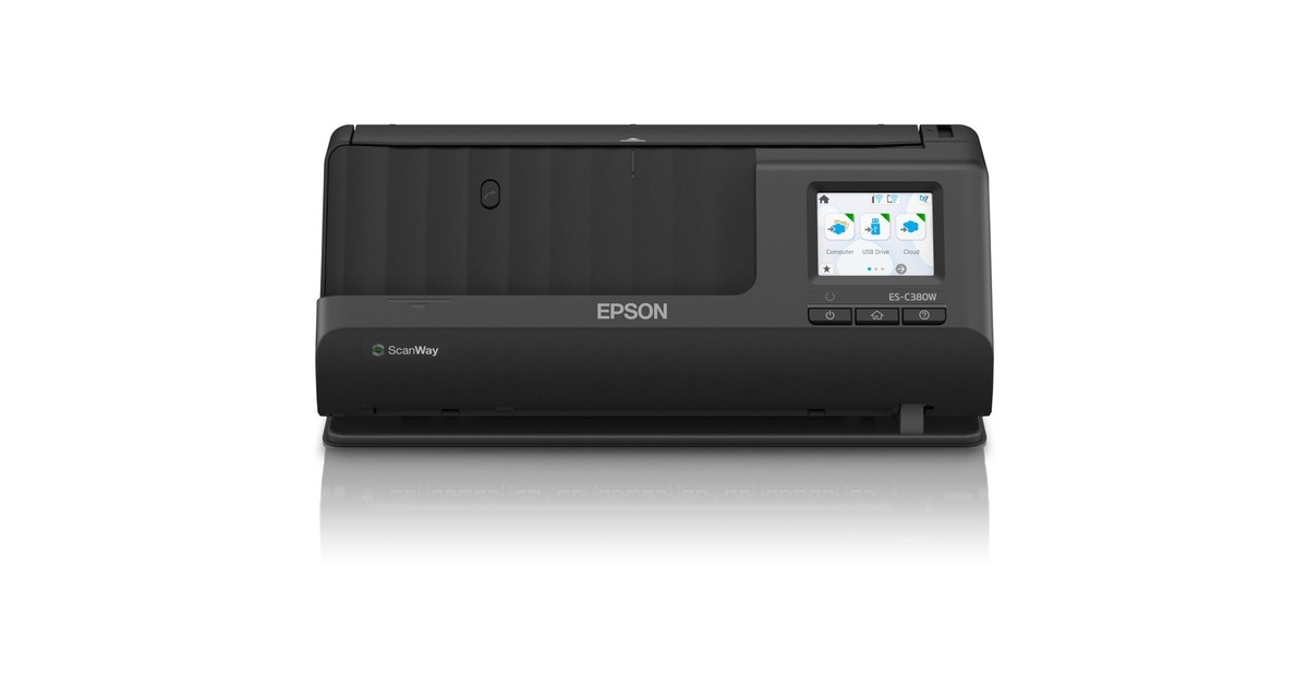 Epson WorkForce ES-C380W, Einzugsscanner(schwarz, USB, WLAN)