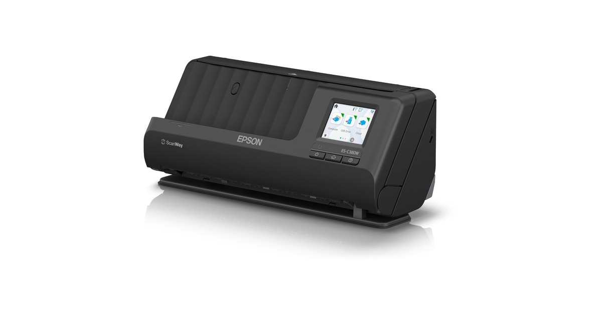 Epson WorkForce ES-C380W, Einzugsscanner(schwarz, USB, WLAN)