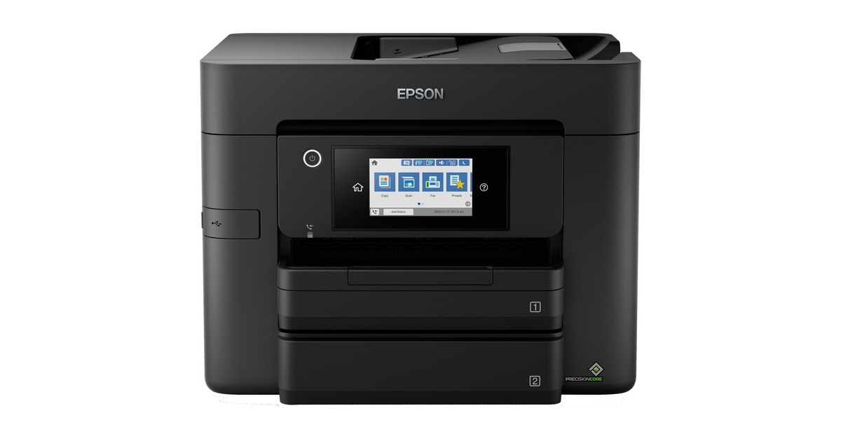 Epson WorkForce Pro WF-4830DTWF, Multifunktionsdrucker(schwarz, USB, LAN, WLAN, Scan, Kopie, Fax)
