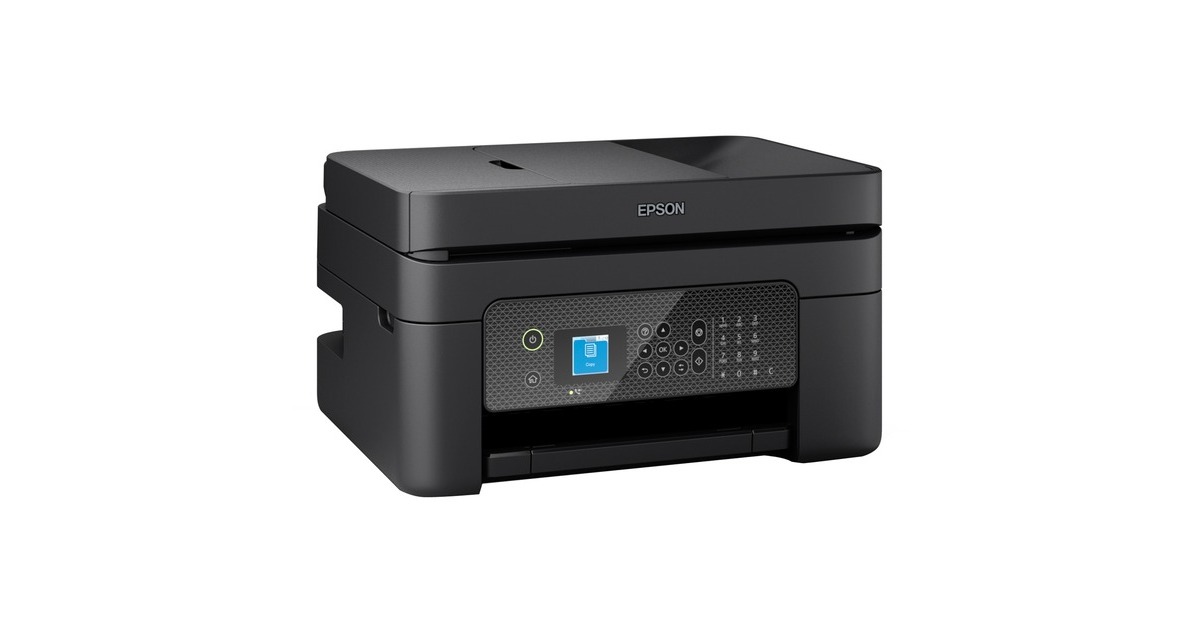 Epson WorkForce WF-2930DWF, Multifunktionsdrucker(schwarz, USB, WLAN, Scan, Kopie, Fax)