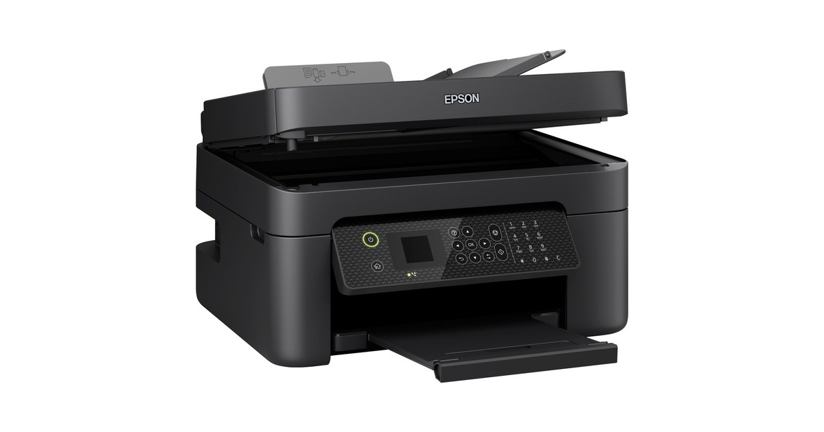 Epson WorkForce WF-2930DWF, Multifunktionsdrucker(schwarz, USB, WLAN, Scan, Kopie, Fax)