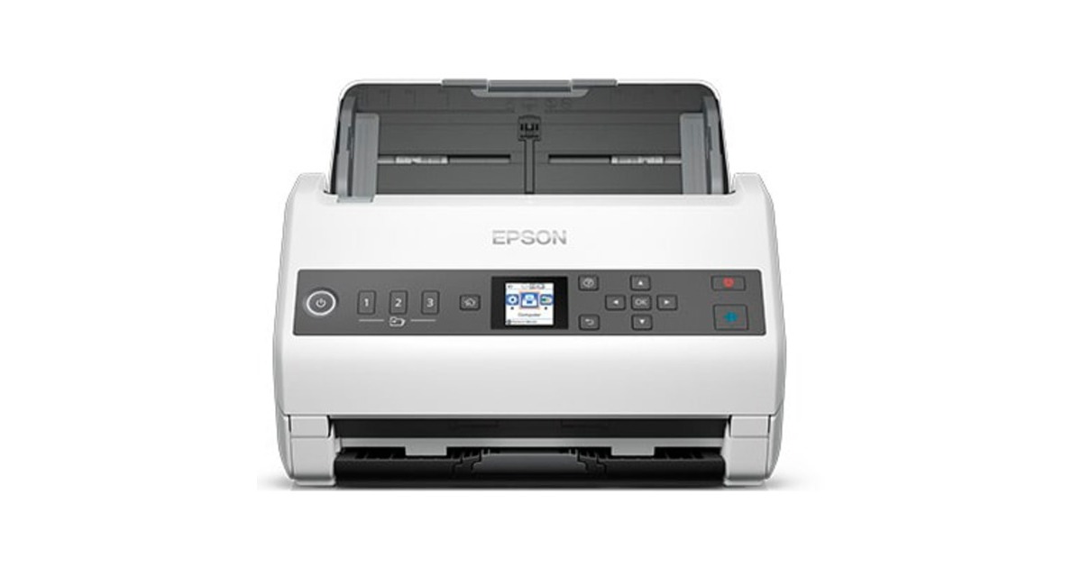 Epson Workforce DS-730N, Einzugsscanner(grau, USB, LAN)