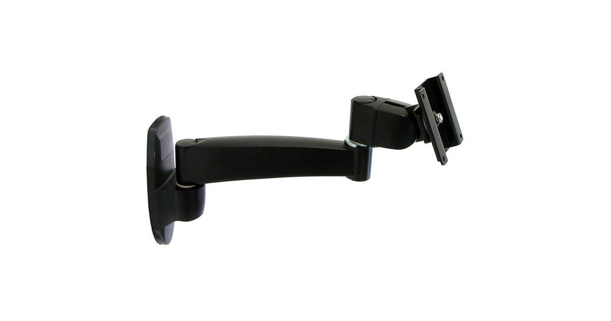 Ergotron 200 Series Wall Mount Monitor Arm, Monitorhalterung(schwarz)