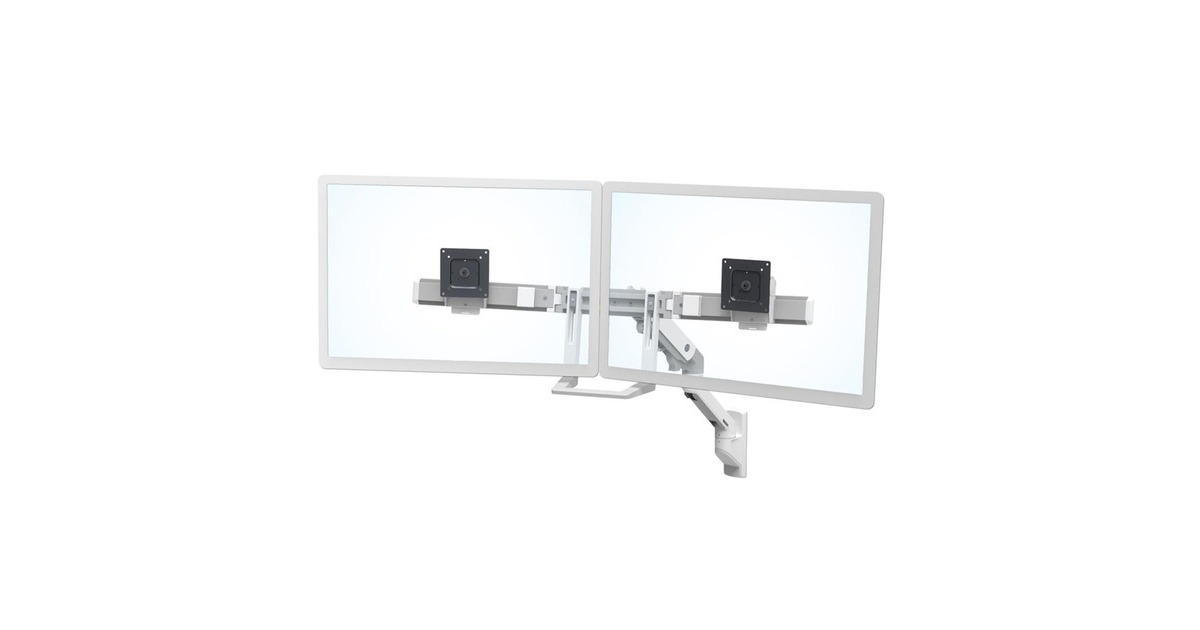Ergotron HX Dual Monitor Arm, Wandhalterung(weiß)