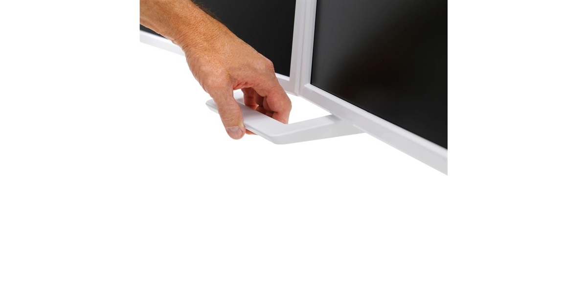 Ergotron HX Dual-Monitor-Schreibtischarm, Monitorhalterung(weiß)