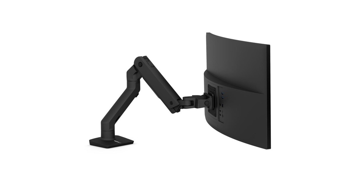 Ergotron HX Monitor Arm, Monitorhalterung(schwarz)