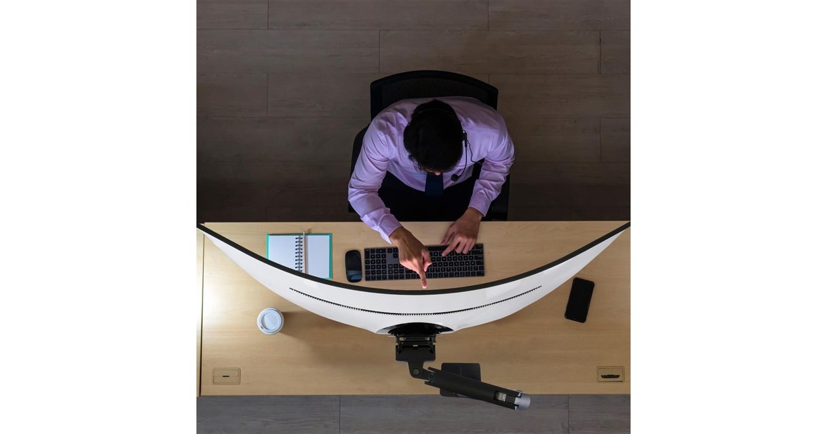 Ergotron HX Monitor Arm mit HD-Gelenk, Monitorhalterung(schwarz)